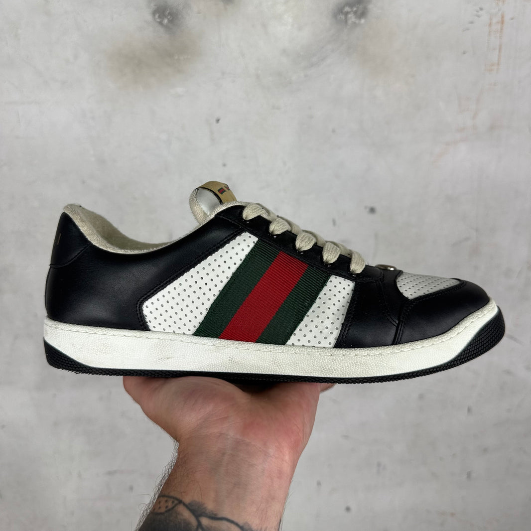Gucci Black Screener Sneakers