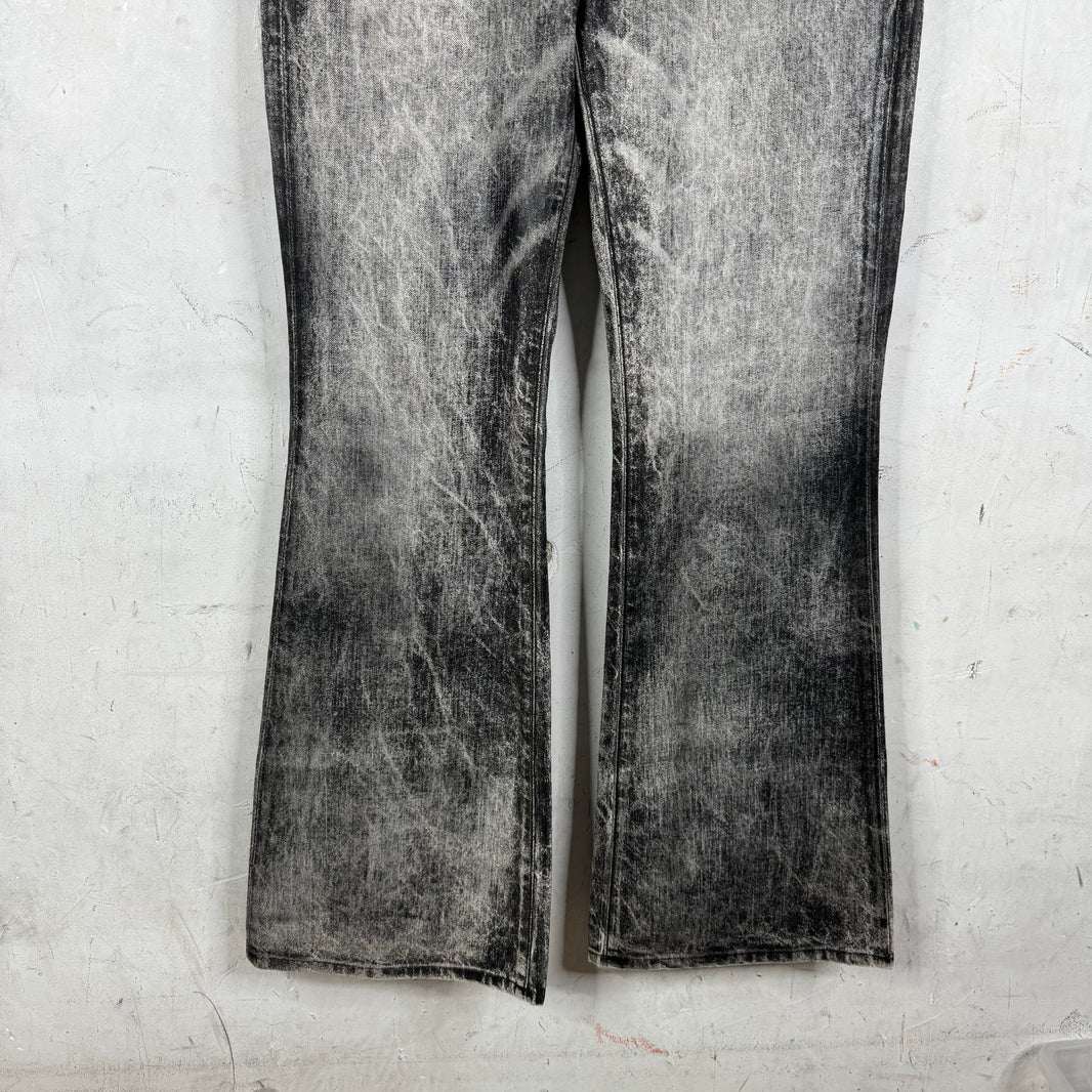 Cout De La Liberte Flared Waxed Trompe Pants