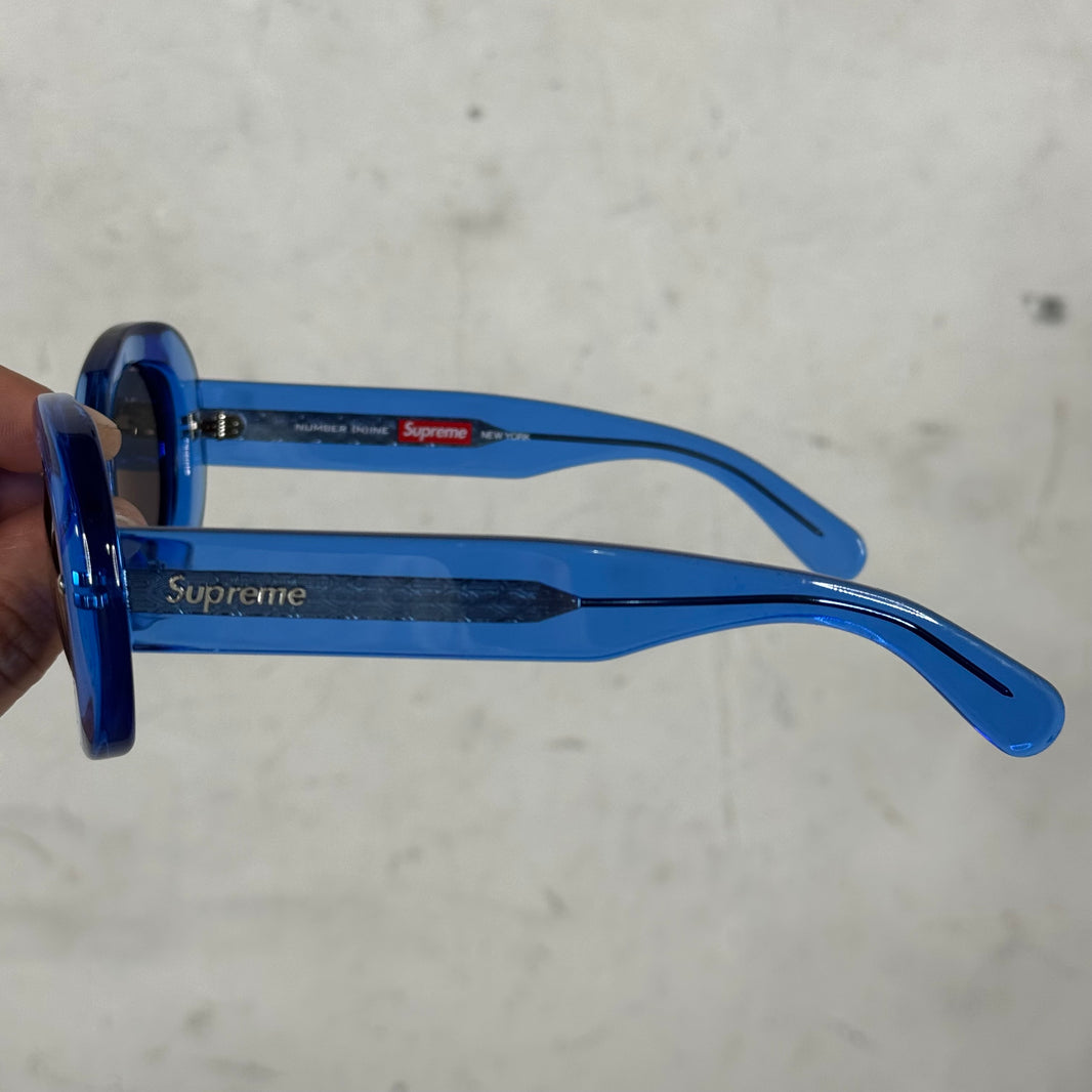 Supreme x Number Nine Blue Sunglasses