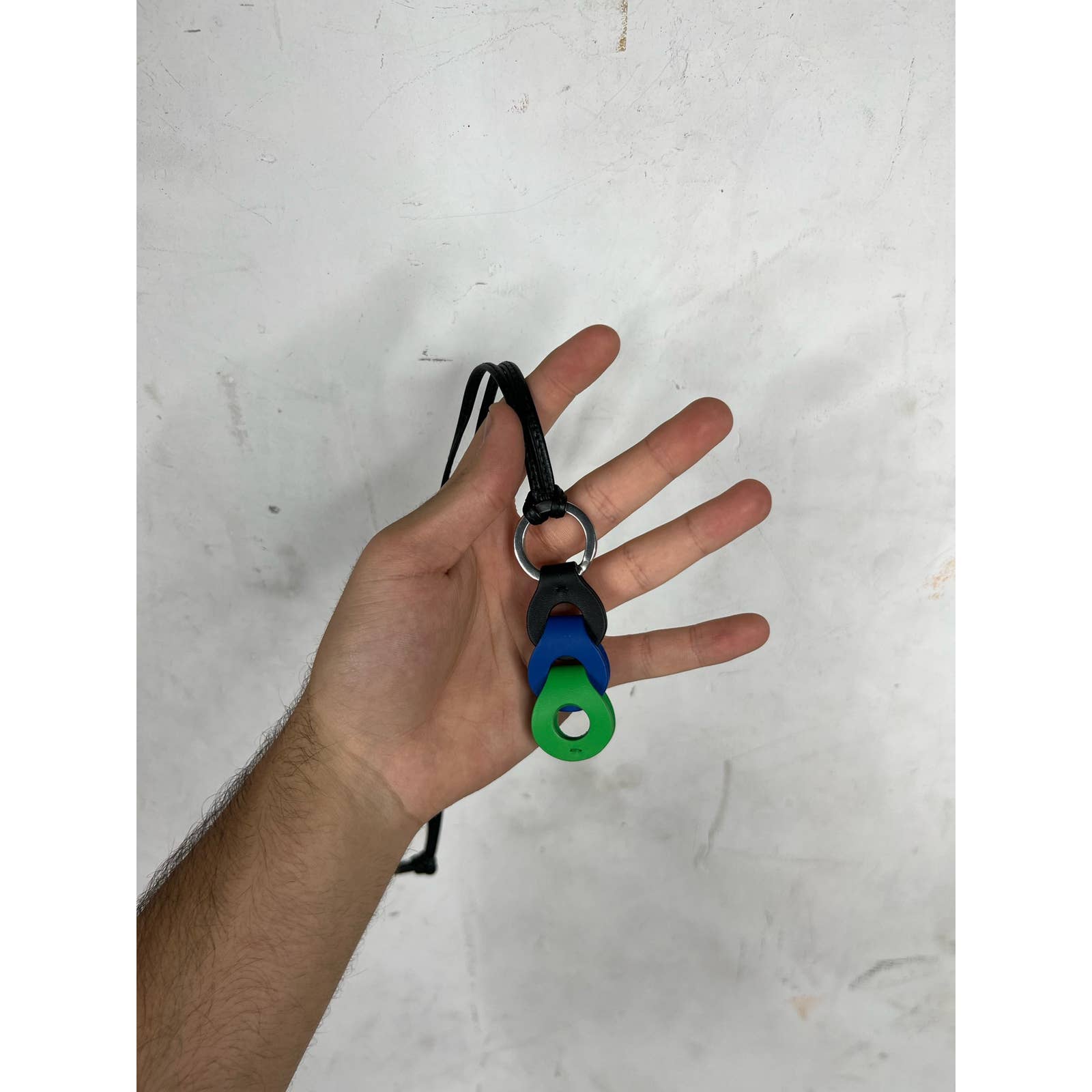 Bottega Veneta Link Keychain