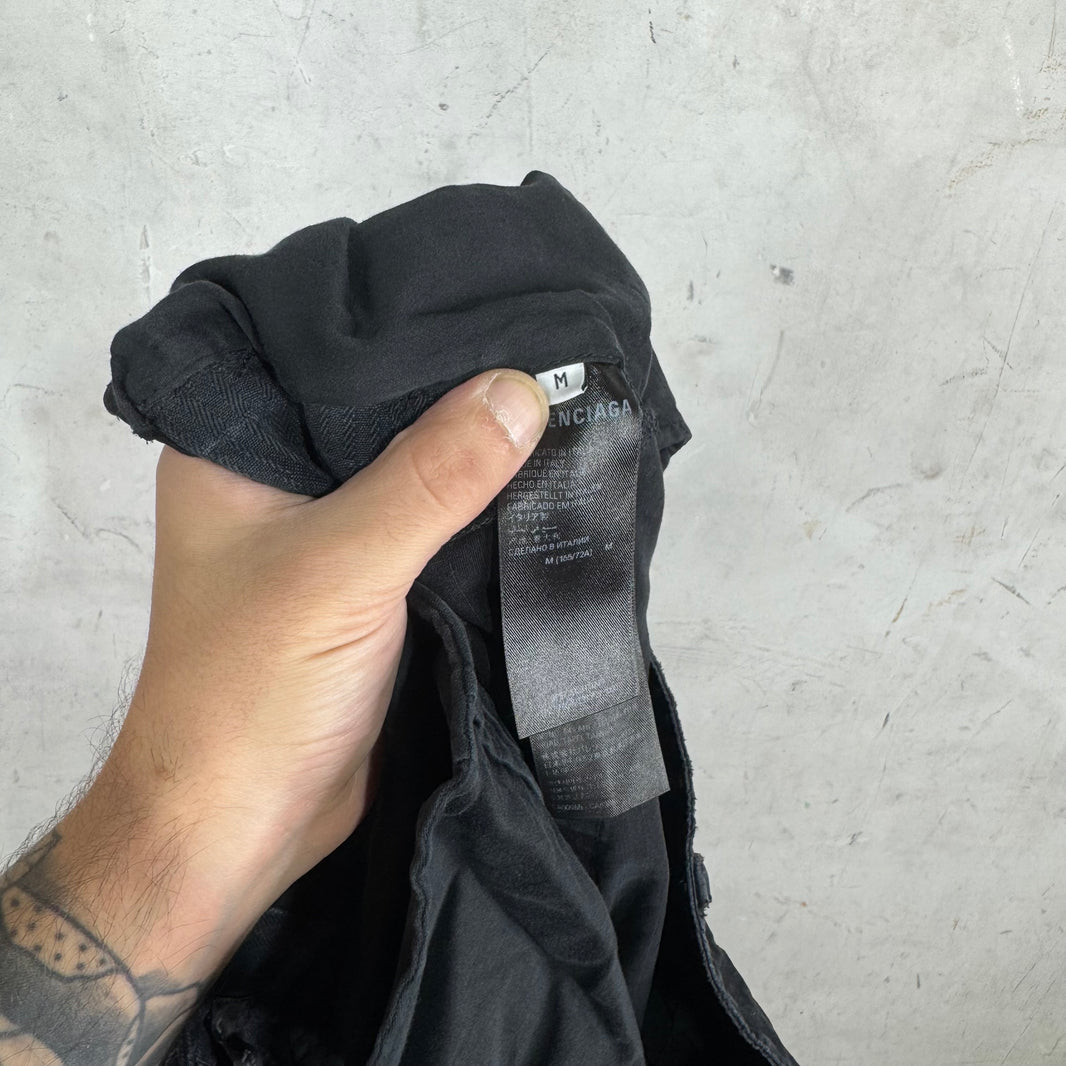 Balenciaga Painter Distressed Convertible Cargos
