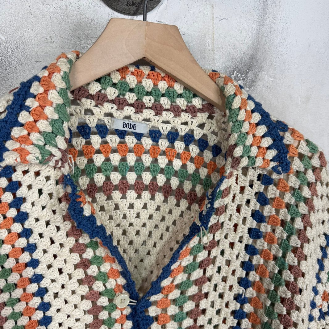 Bode Crochet Shirt