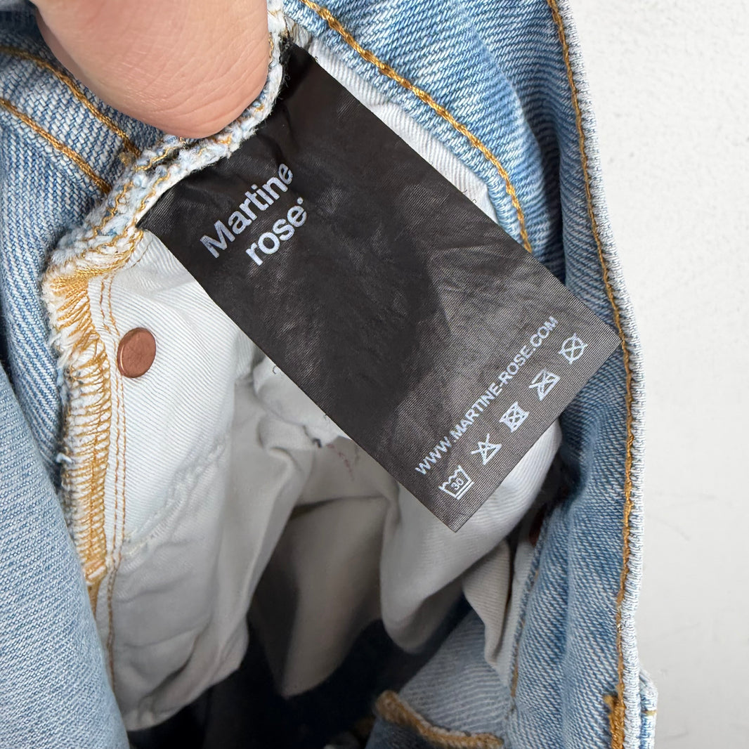 Martine Rose Light Blue Wash Baggy Jeans