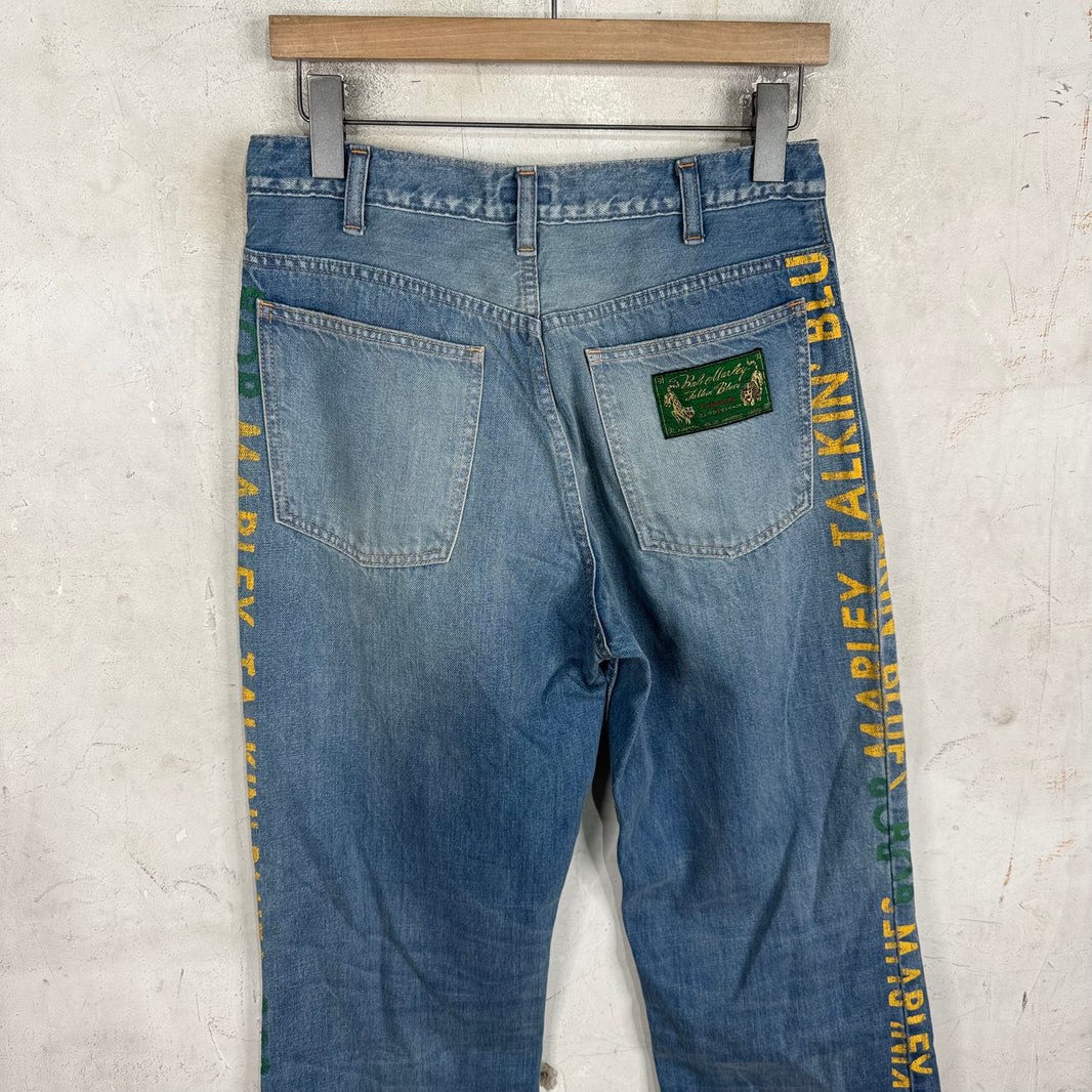 Kapital Stencil Printed Jeans
