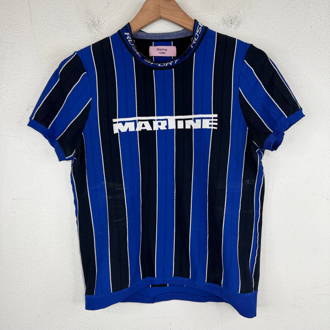 Martine Rose Knit Soccer Jersey T-Shirt