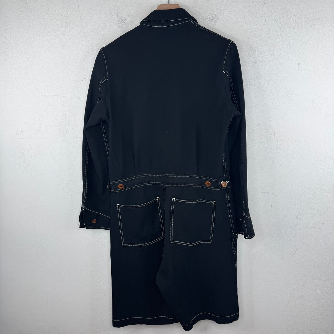CDG Homme Plus Contrast Stitch Romper Button Up