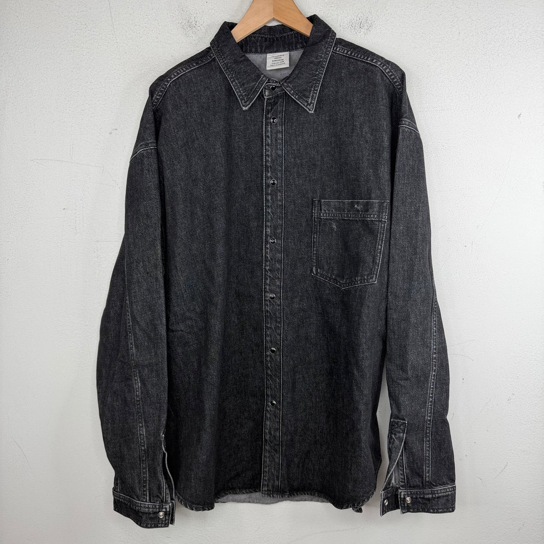 Vetements Denim Snap Button Jacket
