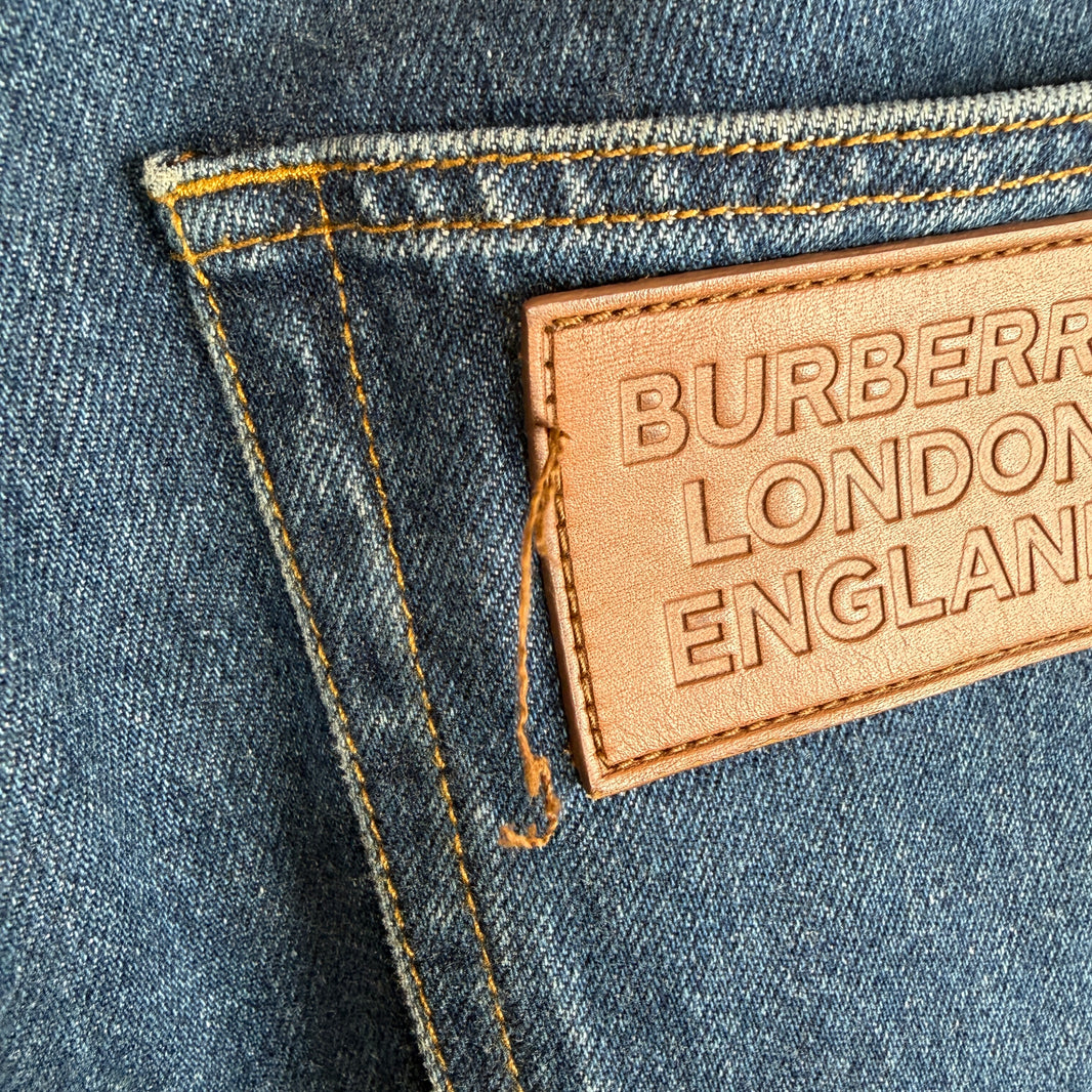 Burberry Printed Logo Jeans