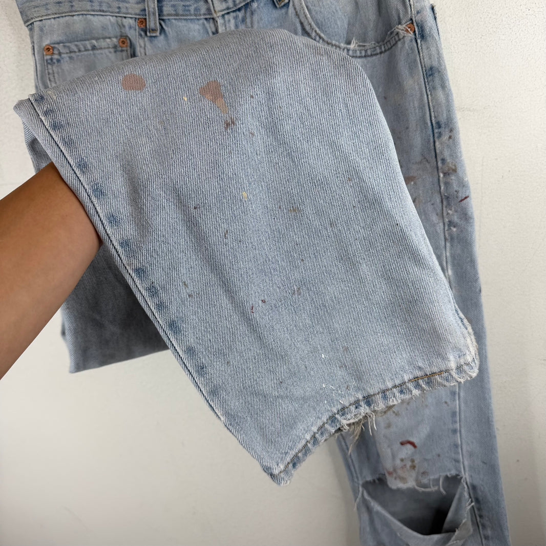 Vintage Smoked Levi's 550 Jeans