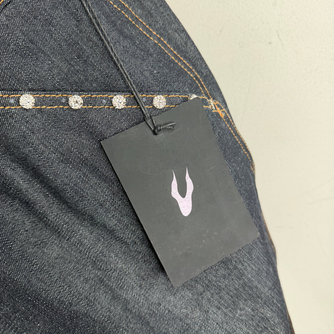 Veneda Carter Studded Denim Jeans
