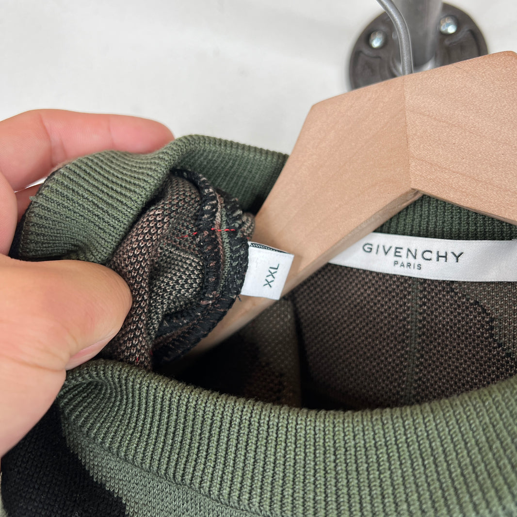 Givenchy Camo Tape Sweater