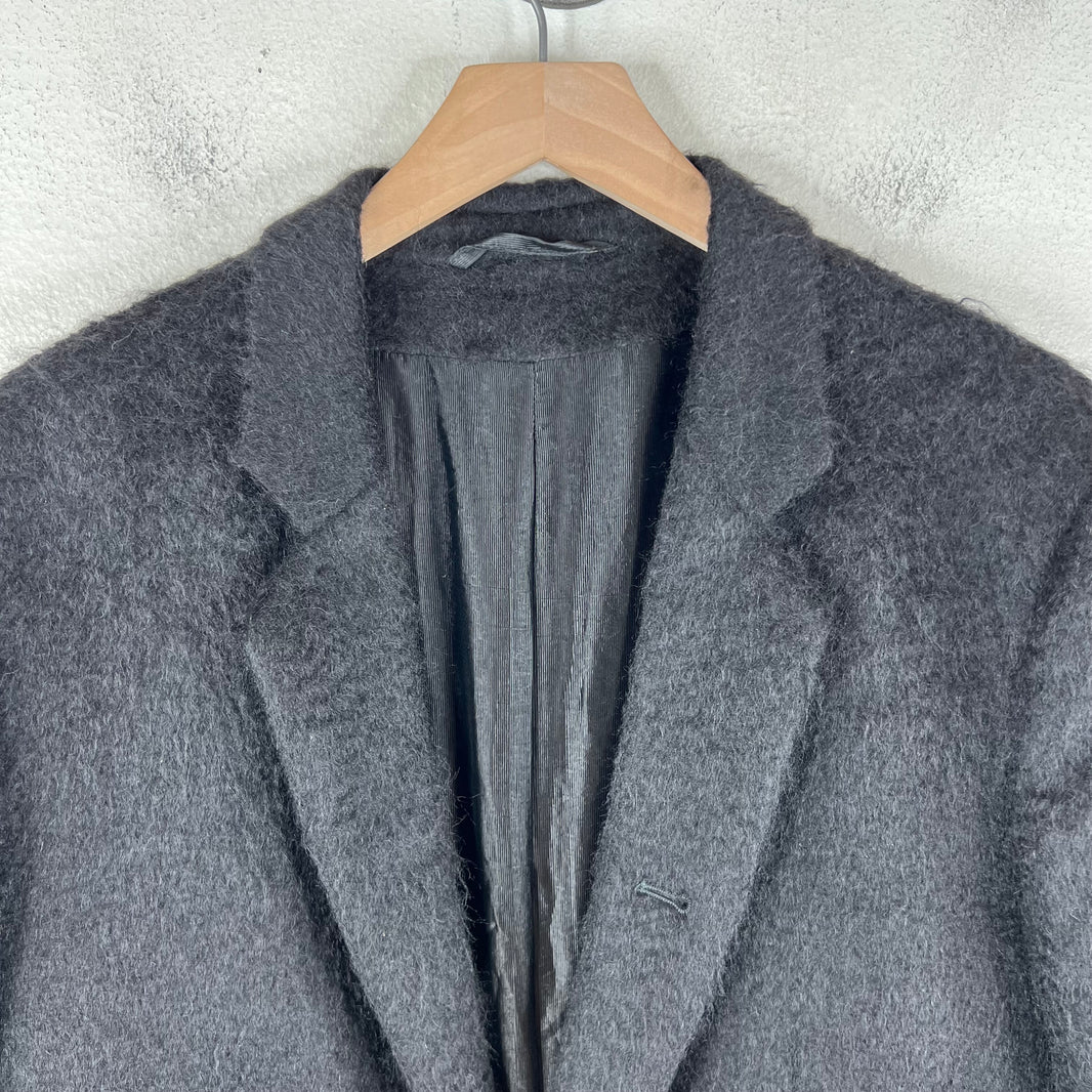 Ann Demeulemeester Mohair Trench Coat
