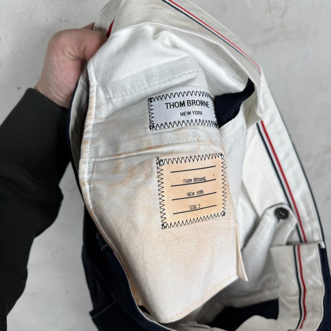 Thom Browne Navy Trousers