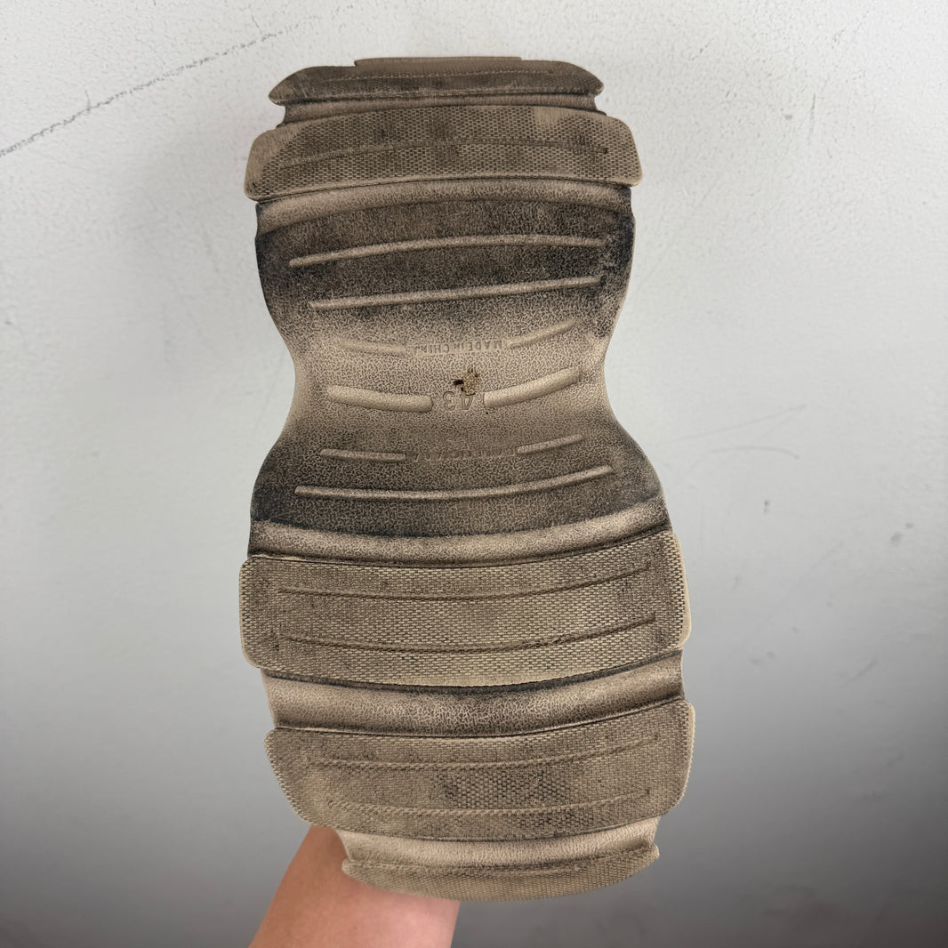 Balenciaga Tan HD Lace Up Sneakers