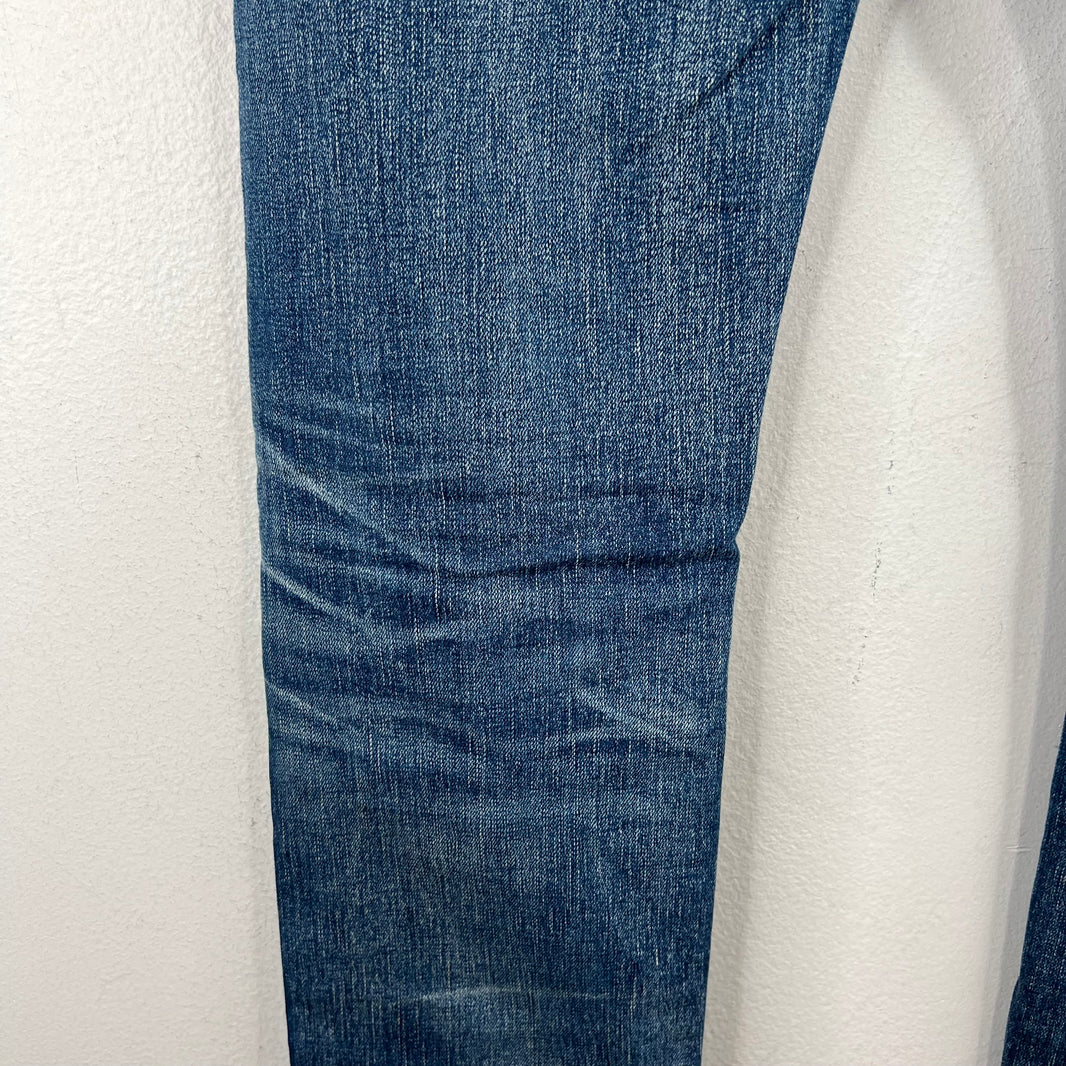 Dior Ink Me Paint Splatter Jeans