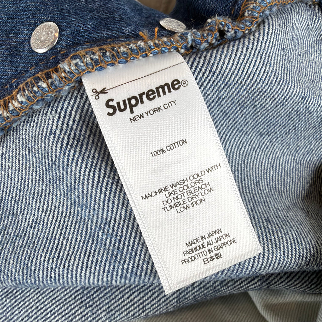 Supreme Loose Faded Selvedge Jeans
