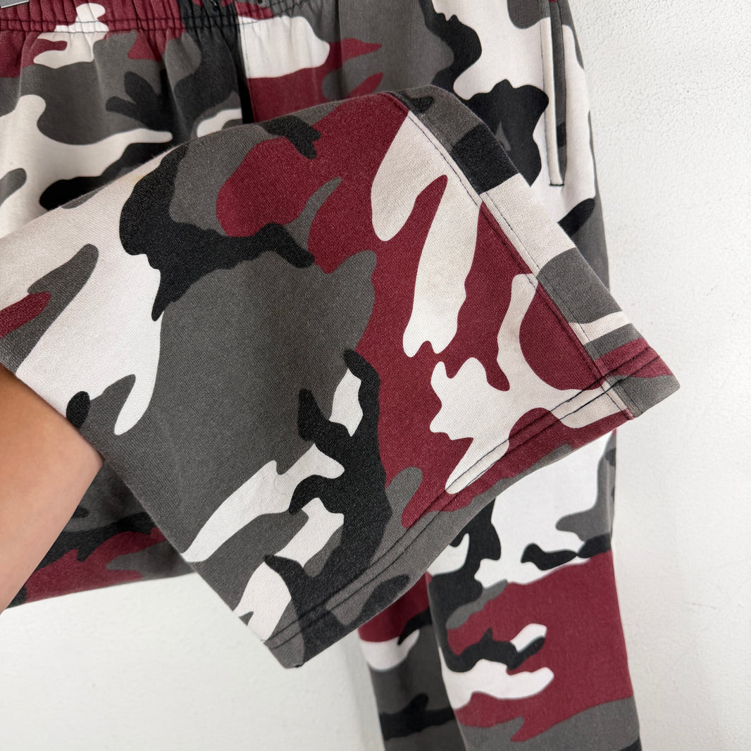 Supreme Red Camo Sweatpants