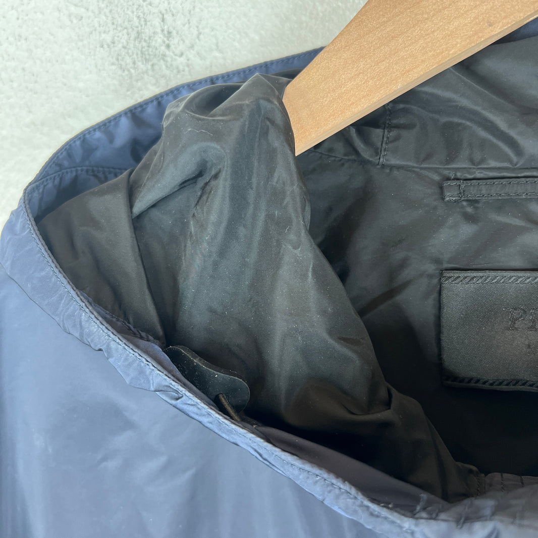 Prada Re-Nylon Hooded Windbreaker