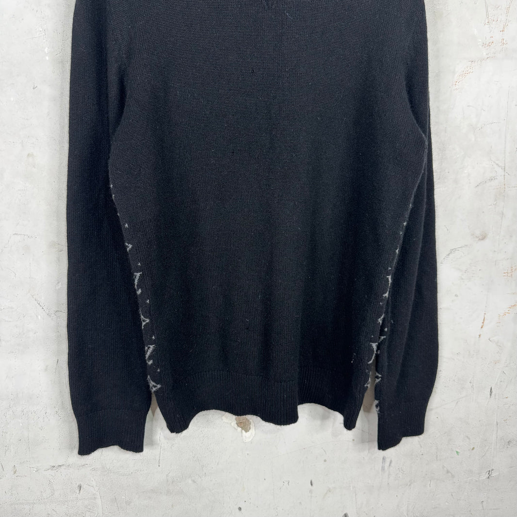 Louis Vuitton Graphite Monogram Cashmere Sweater