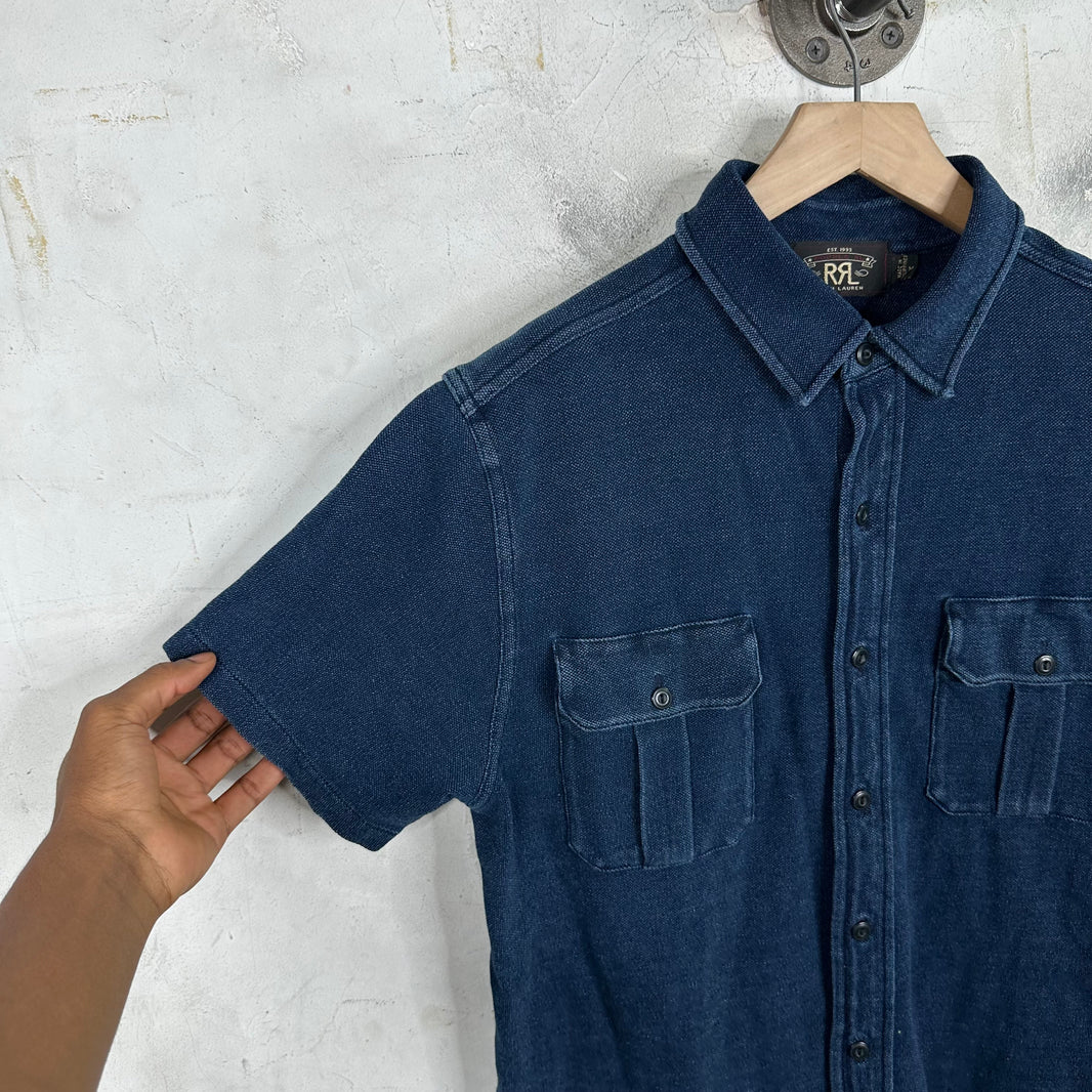 RRL Navy Pocketed Shirt