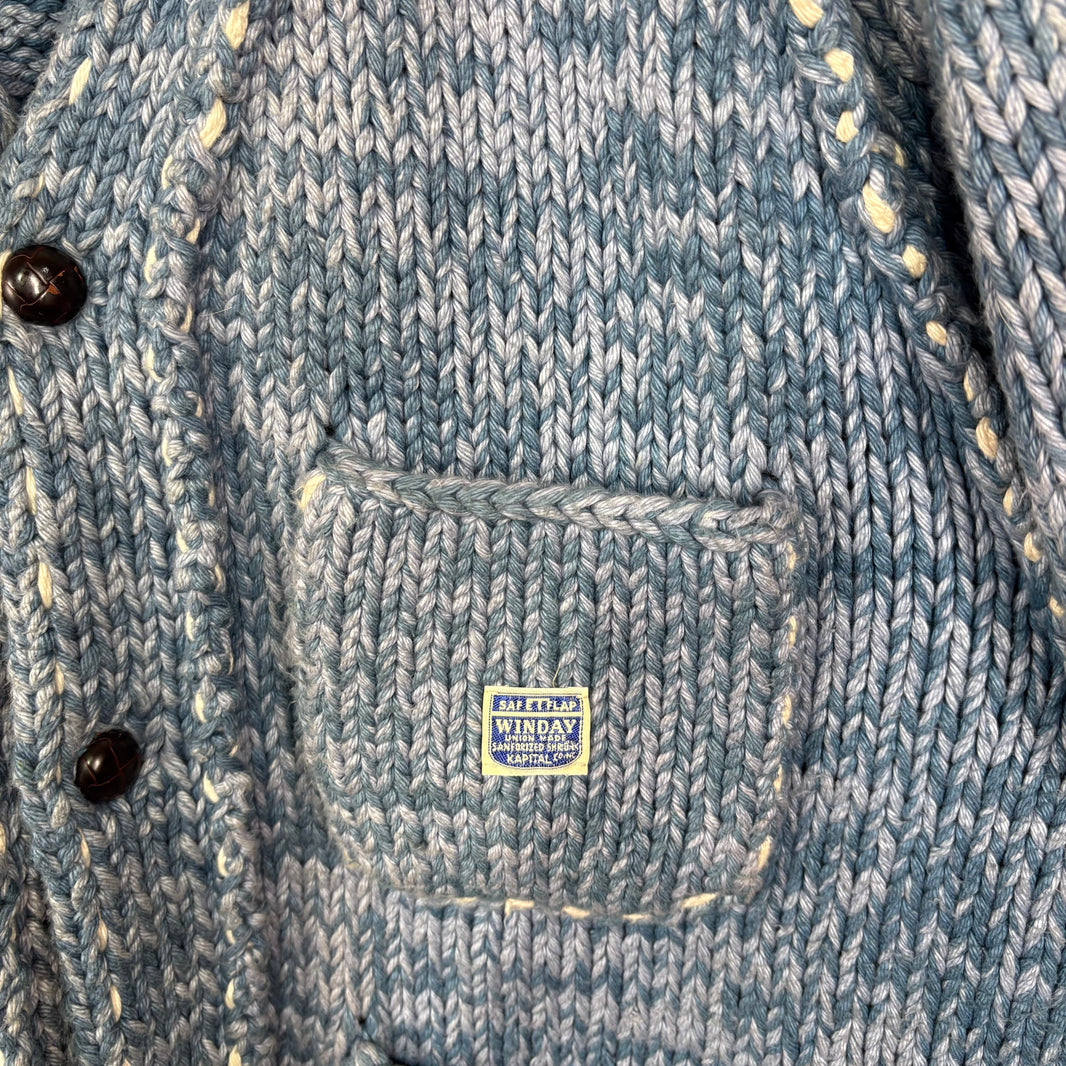 Kapital Heavy Cowichan Cardigan Knit Sweater