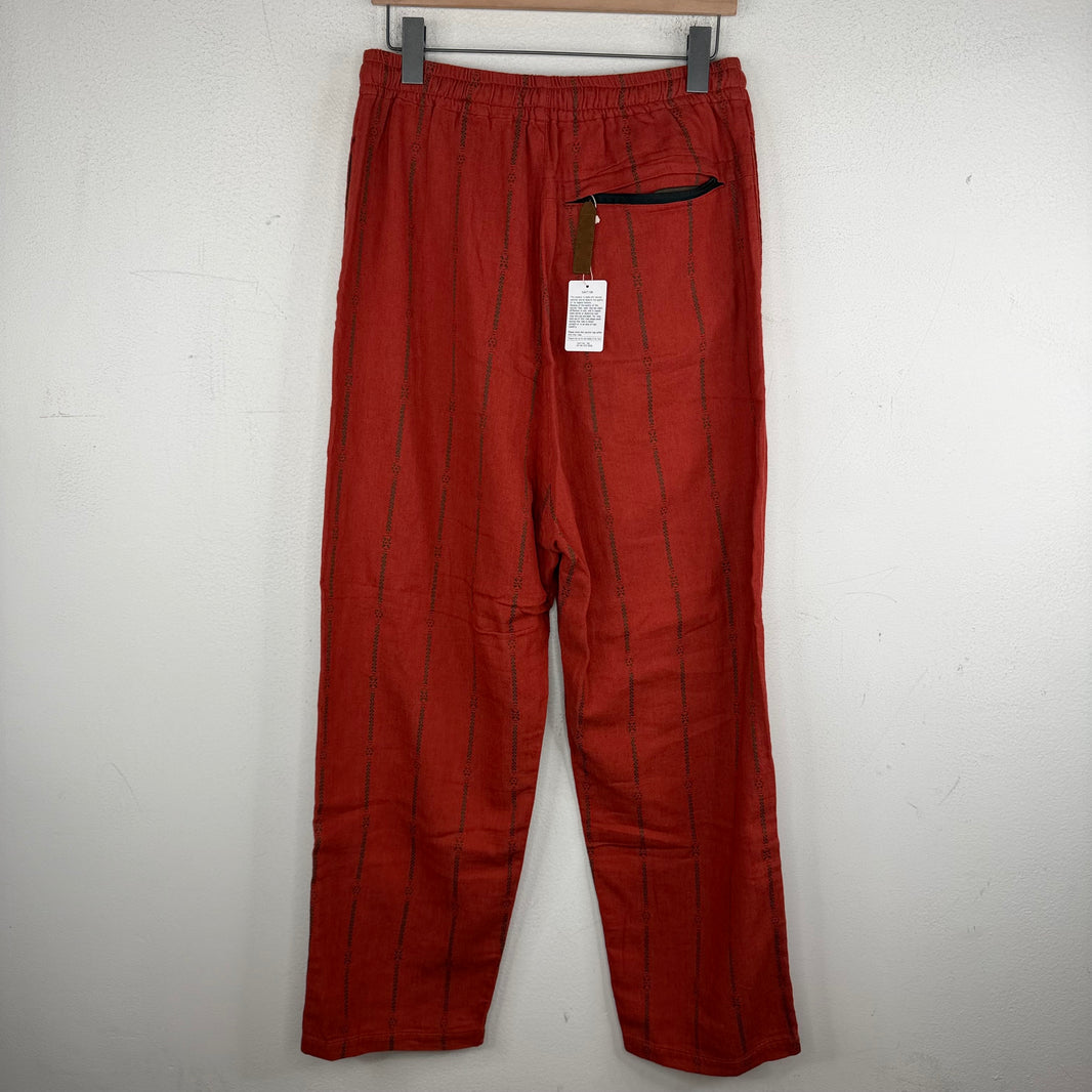 Kapital Orange Striped Easy Pants