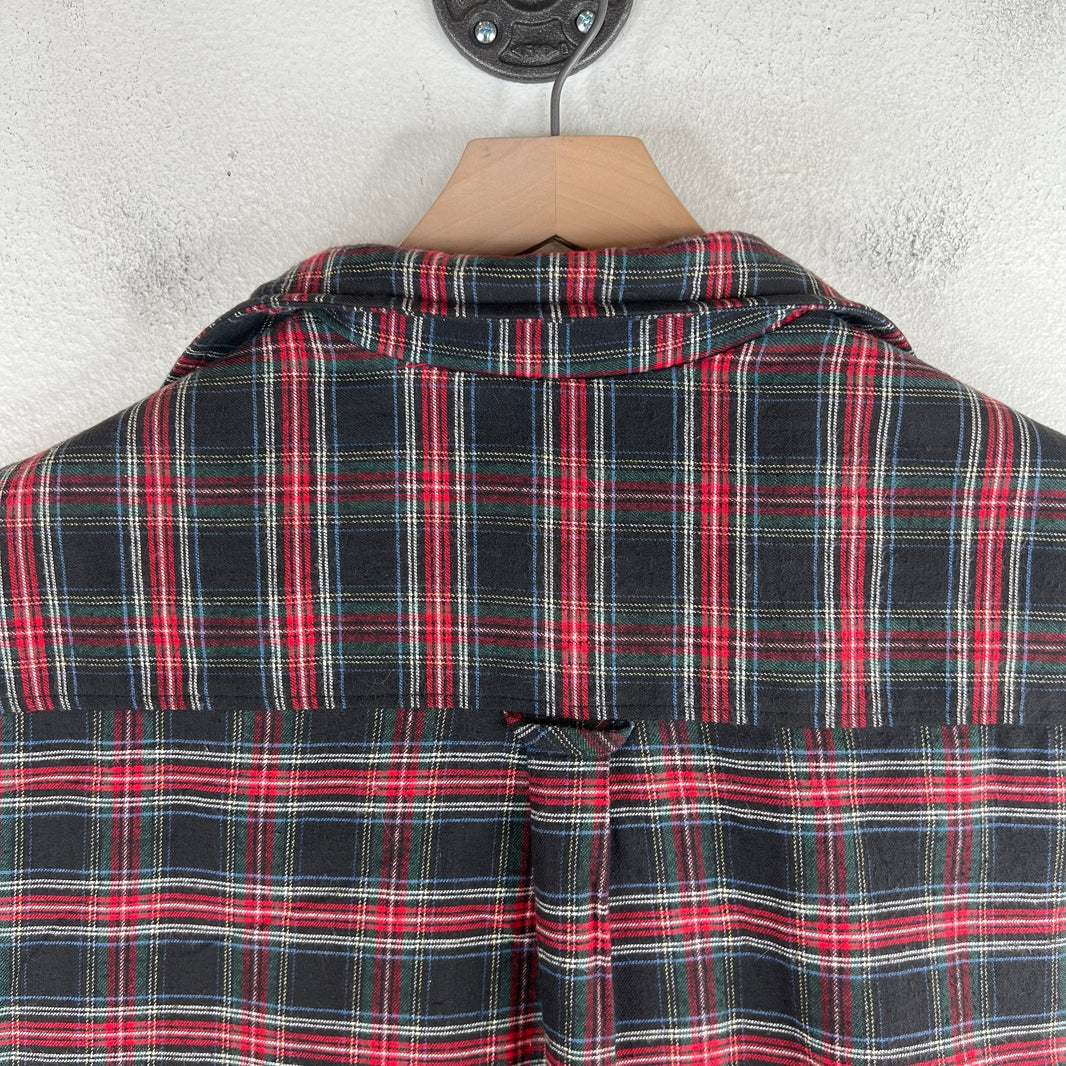 Raf Simons '02 Riot Riot Riot Sleeveless Flannel