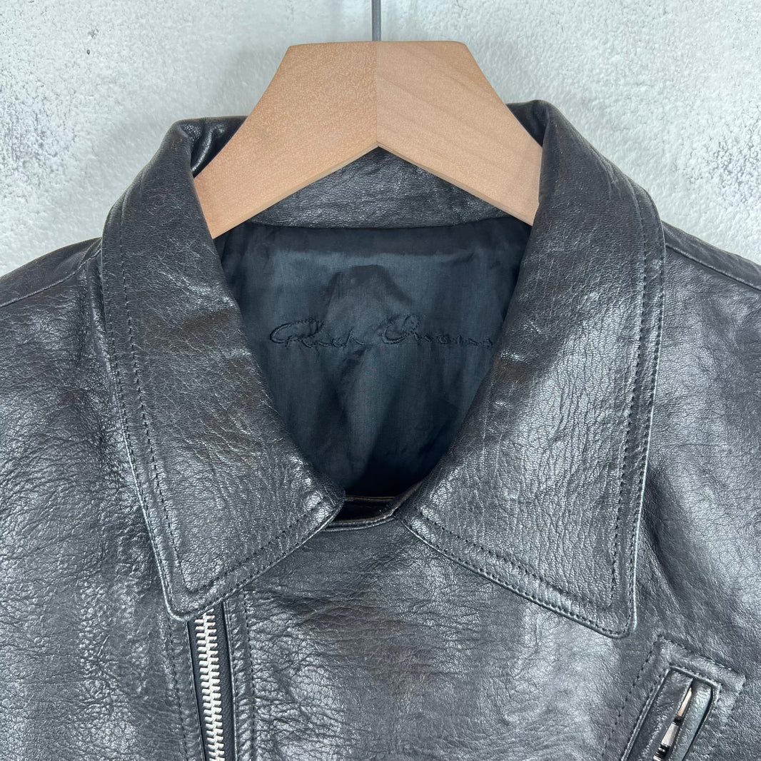 Rick Owens Stooges Lambskin Leather Jacket
