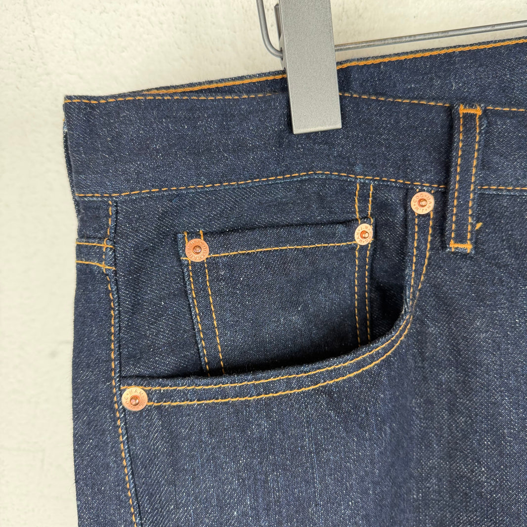Junya Watanabe Raw Indigo Serial Number Jeans