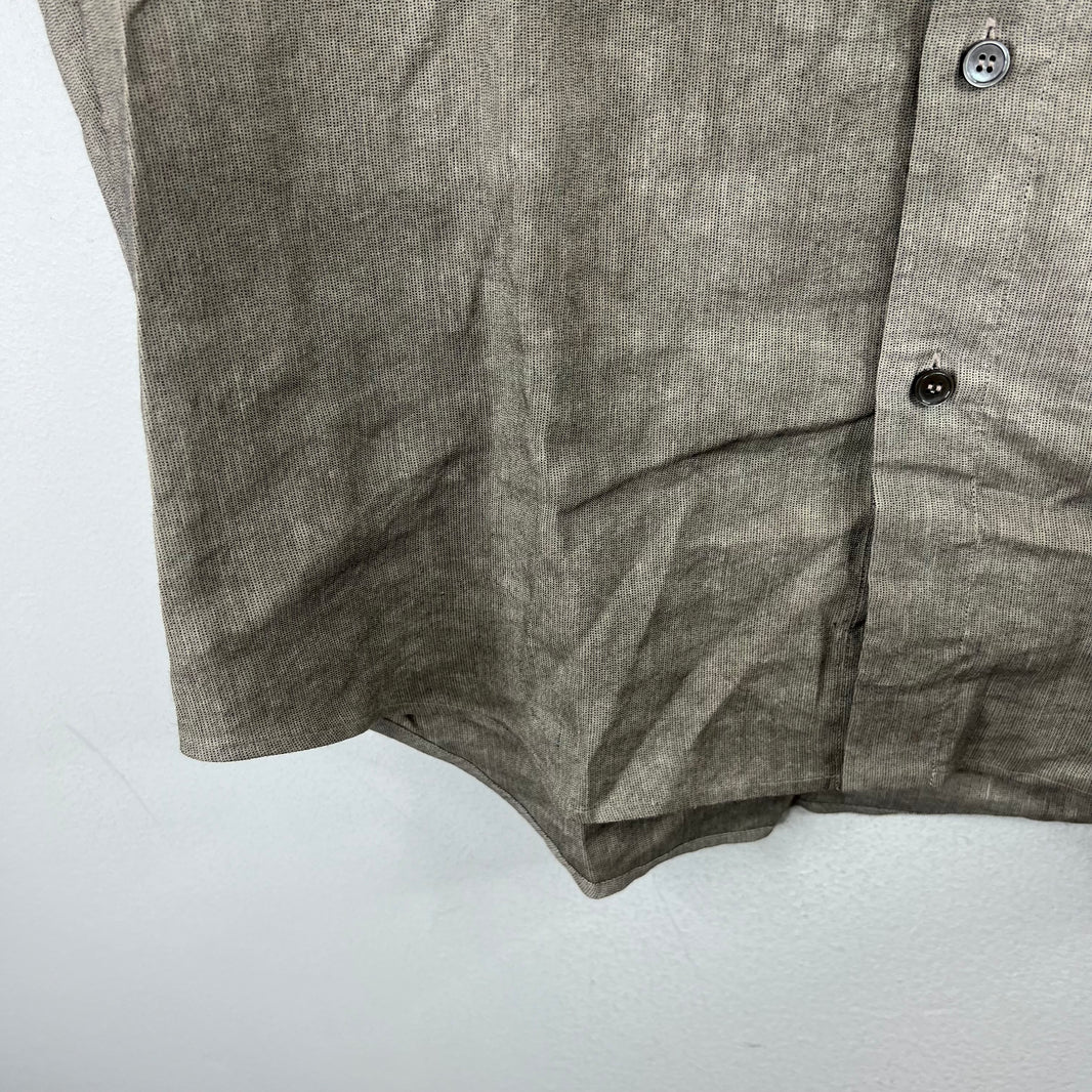 ERD Artist Embroidered L/S Button Up Shirt