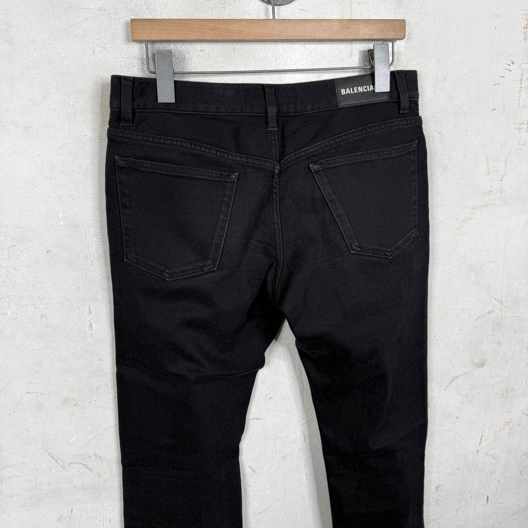 Balenciaga Black Skinny Jeans