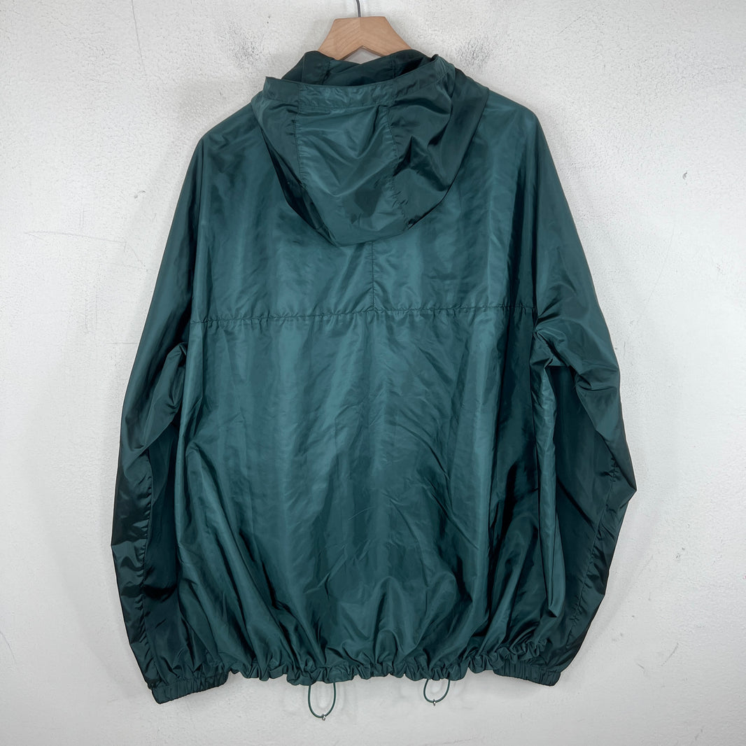 Prada Green Hooded Windbreaker