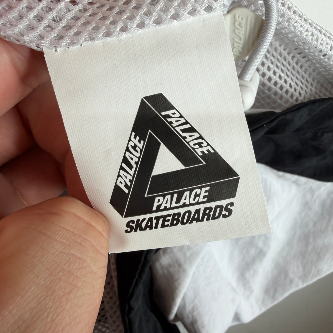 Palace Blk/White Hooded Track Jacket
