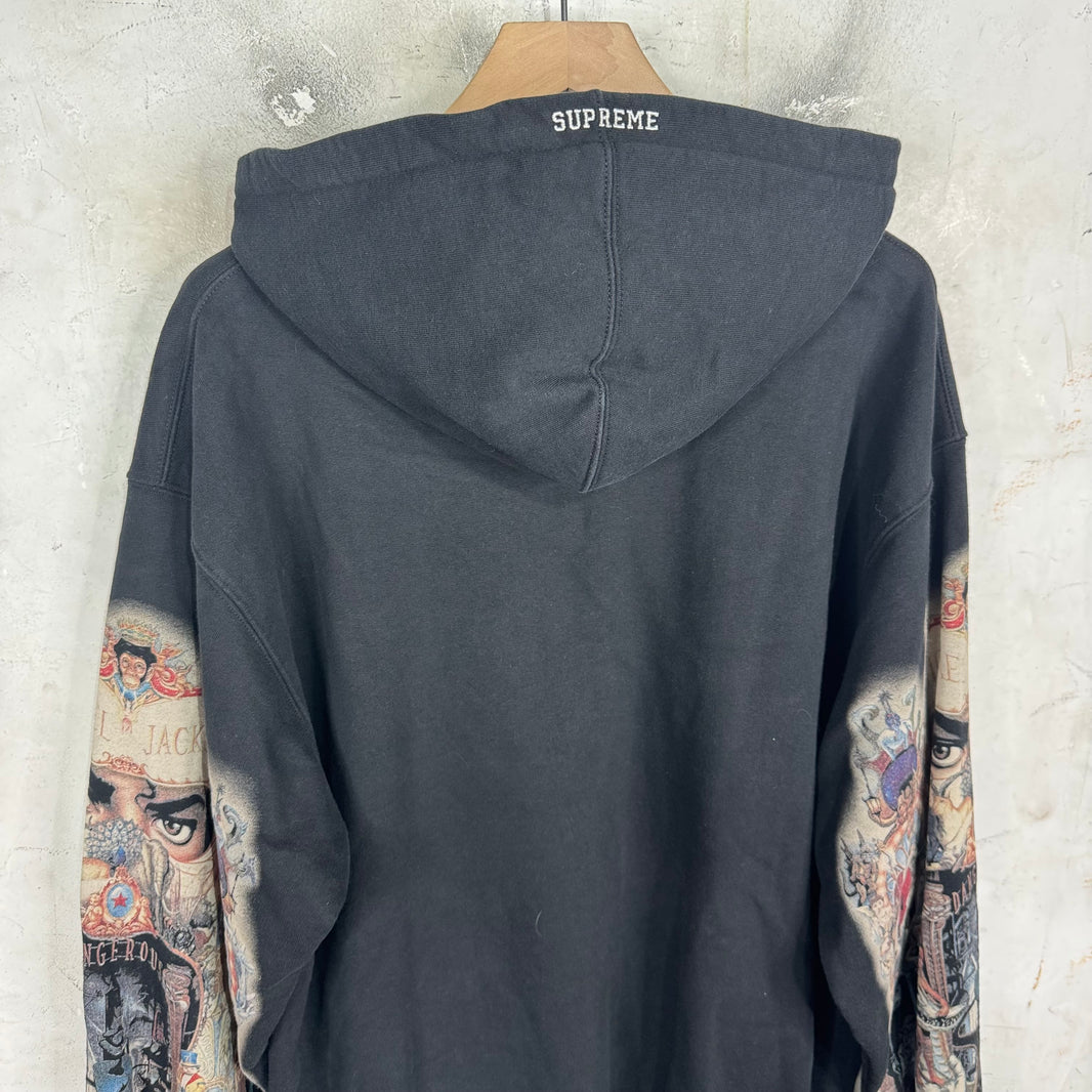 Supreme Michael Jackson Zip Up Hoodie