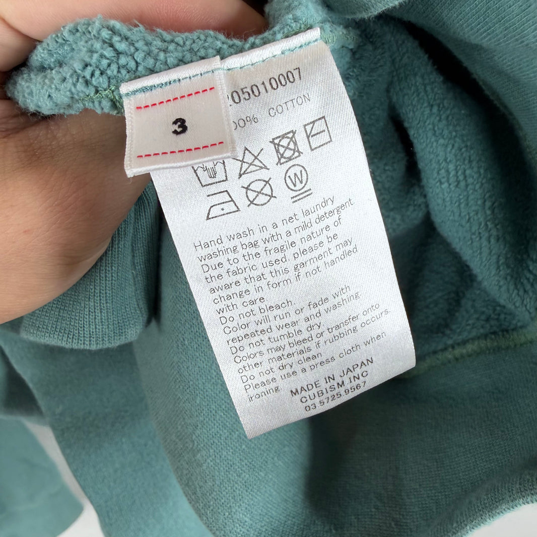 Visvim Green Jumbo Hoodie
