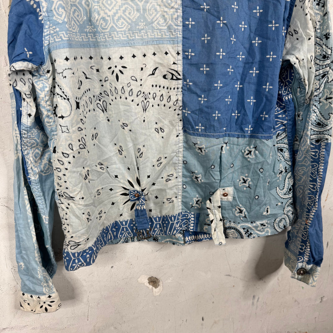 Kapital Patchworked Bandana Trucker Shirt