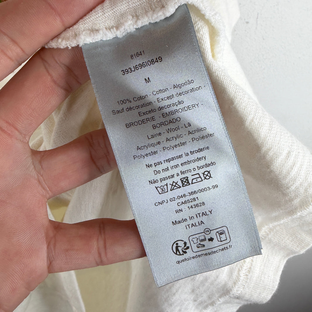 Dior Tears Embroidered T-Shirt
