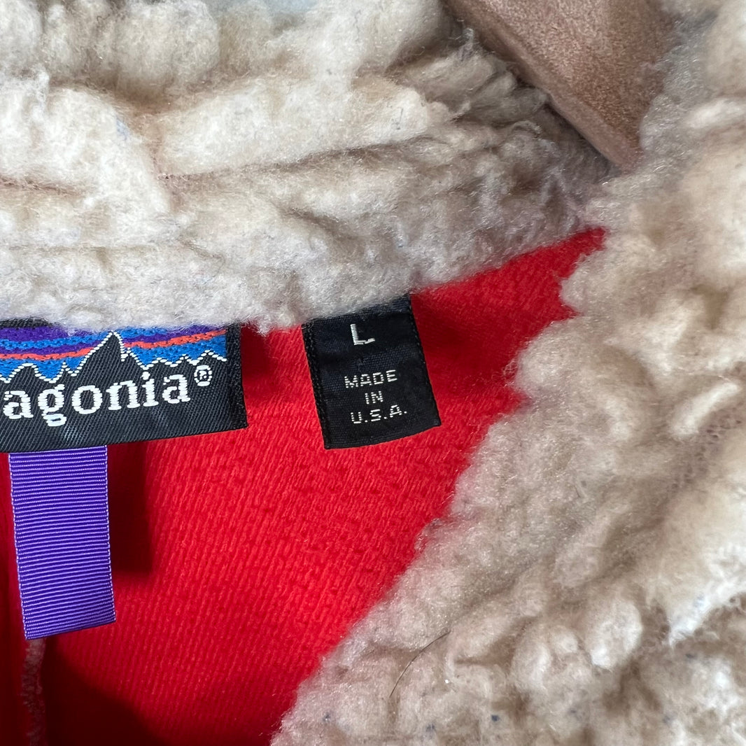 Patagonia Vintage Deep Pile Fleece Jacket