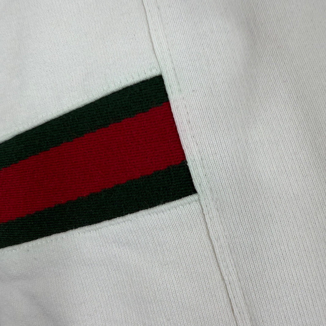 Gucci White Cargo Sweatpants