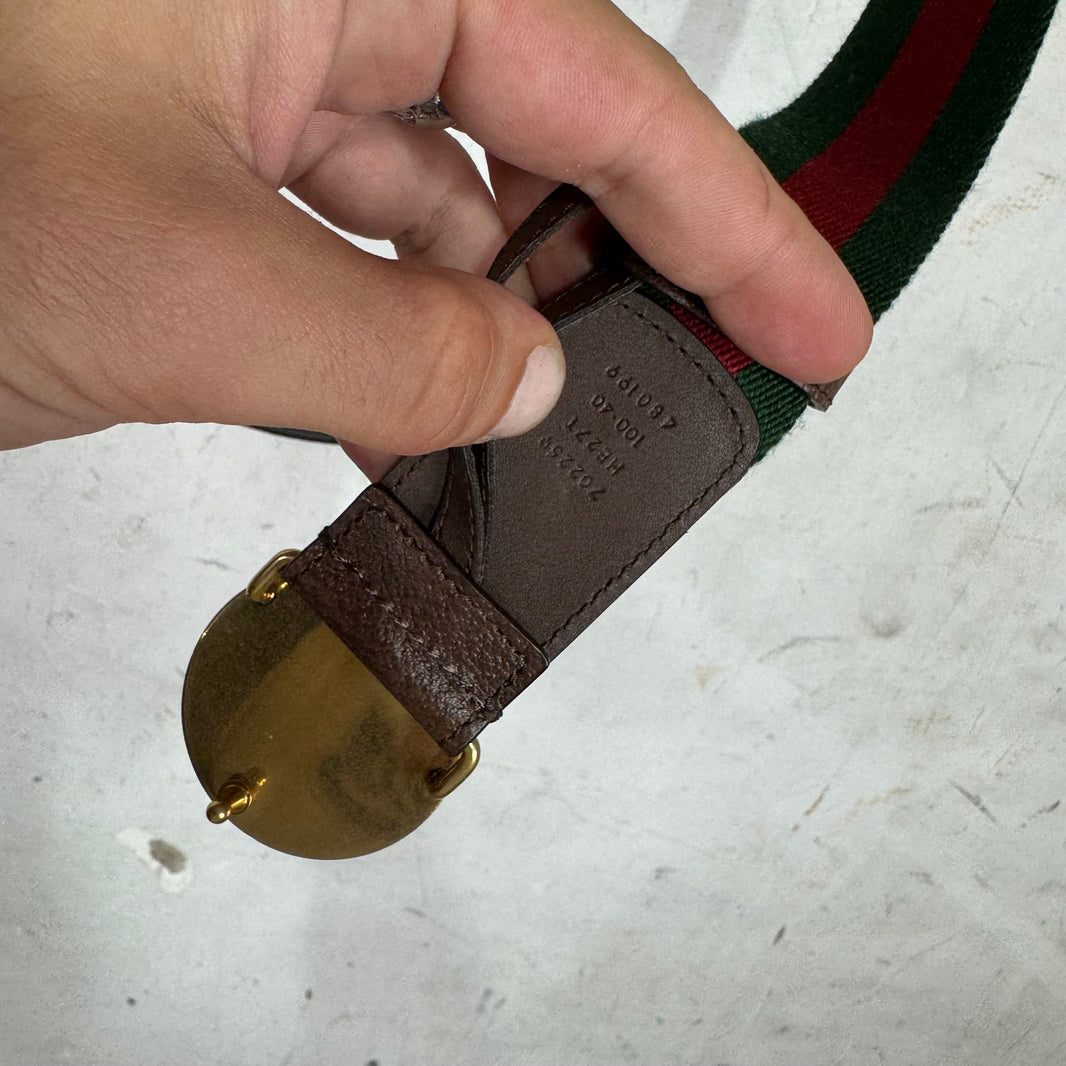 Gucci x Adidas Stripe Belt