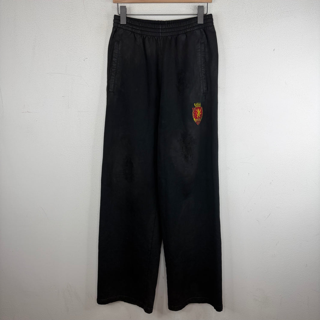 Balenciaga Crest Mudded Sweatpants