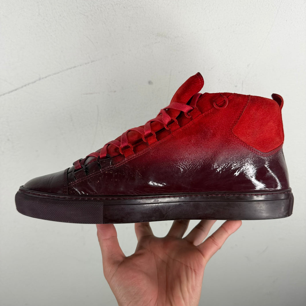 Balenciaga Ombre Red Arena Sneakers