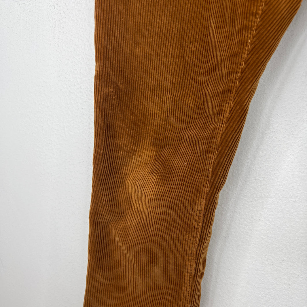 Saint Laurent Brown Corduroy D02 Pants
