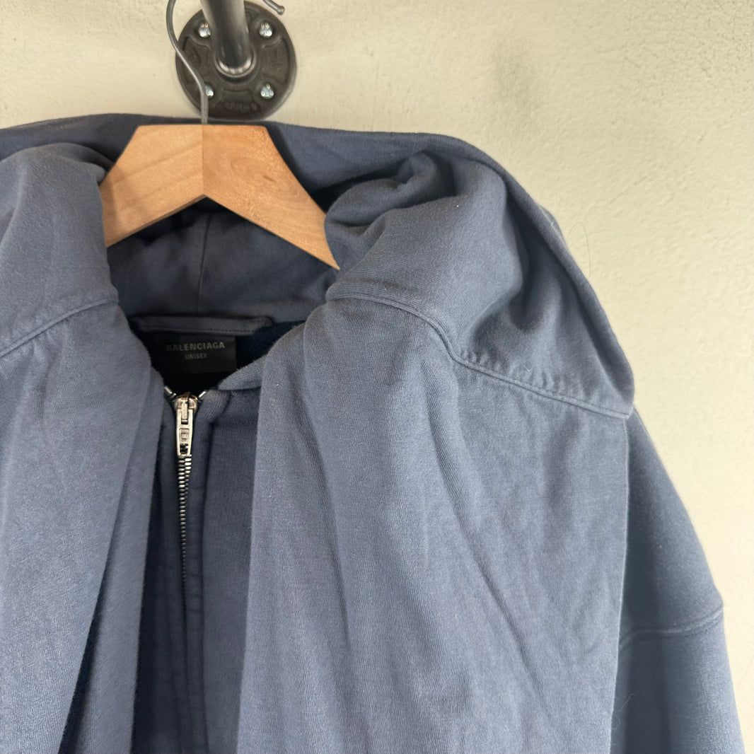 Balenciaga Incognito Zip-Up Hoodie