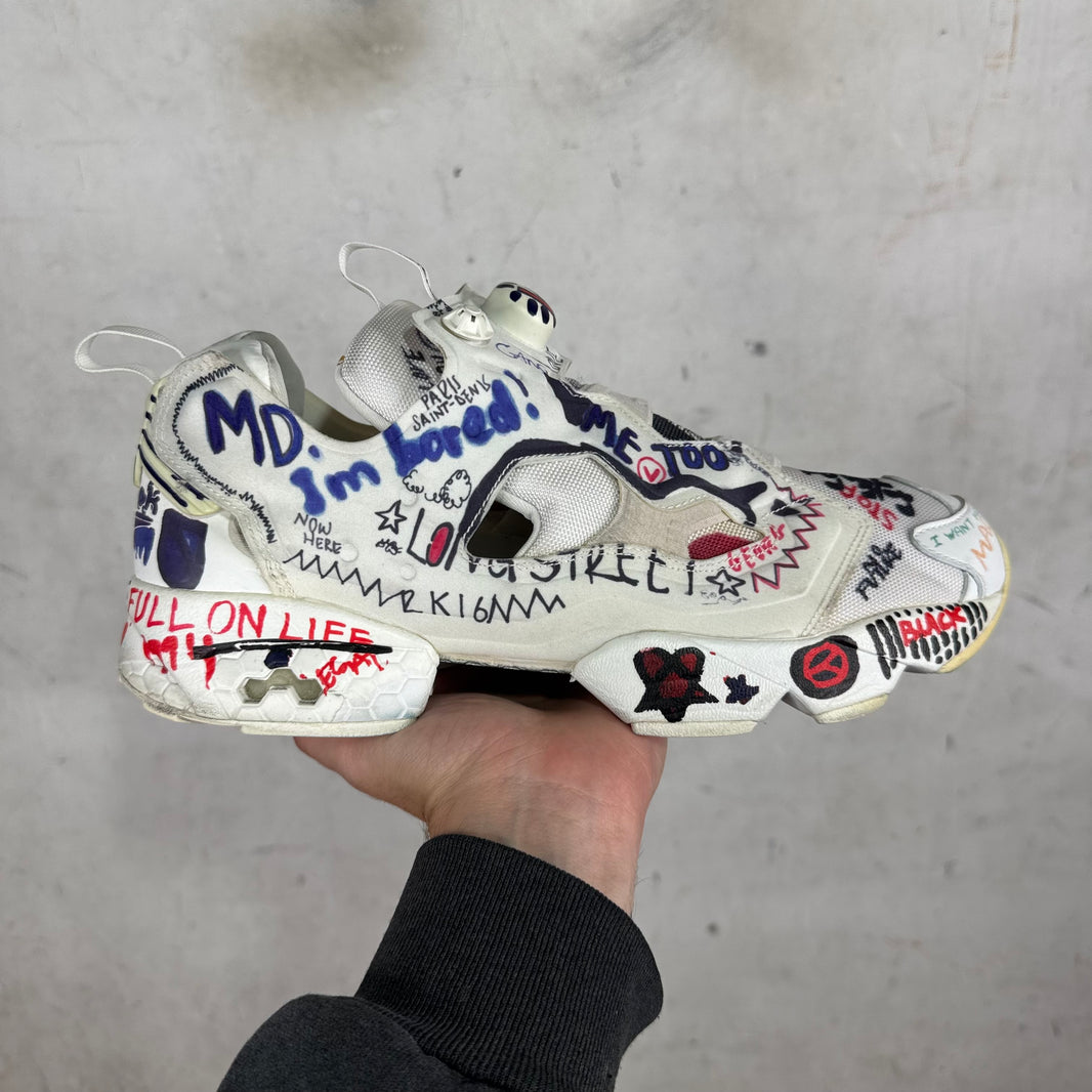 Vetements x Reebok Graffiti Pumps
