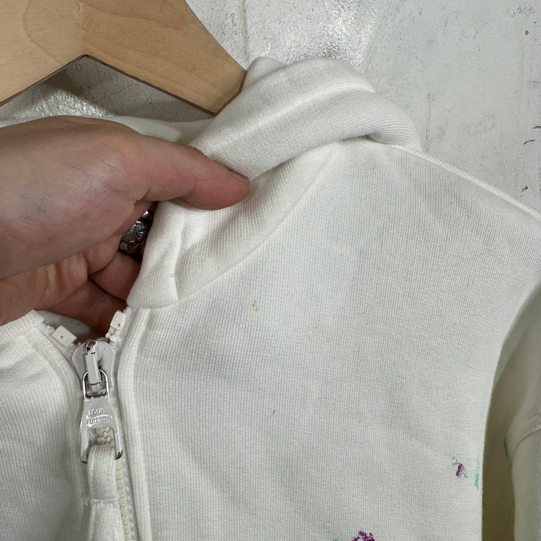 Louis Vuitton Painter 3D Pocketed Half Zip Sweatshirt