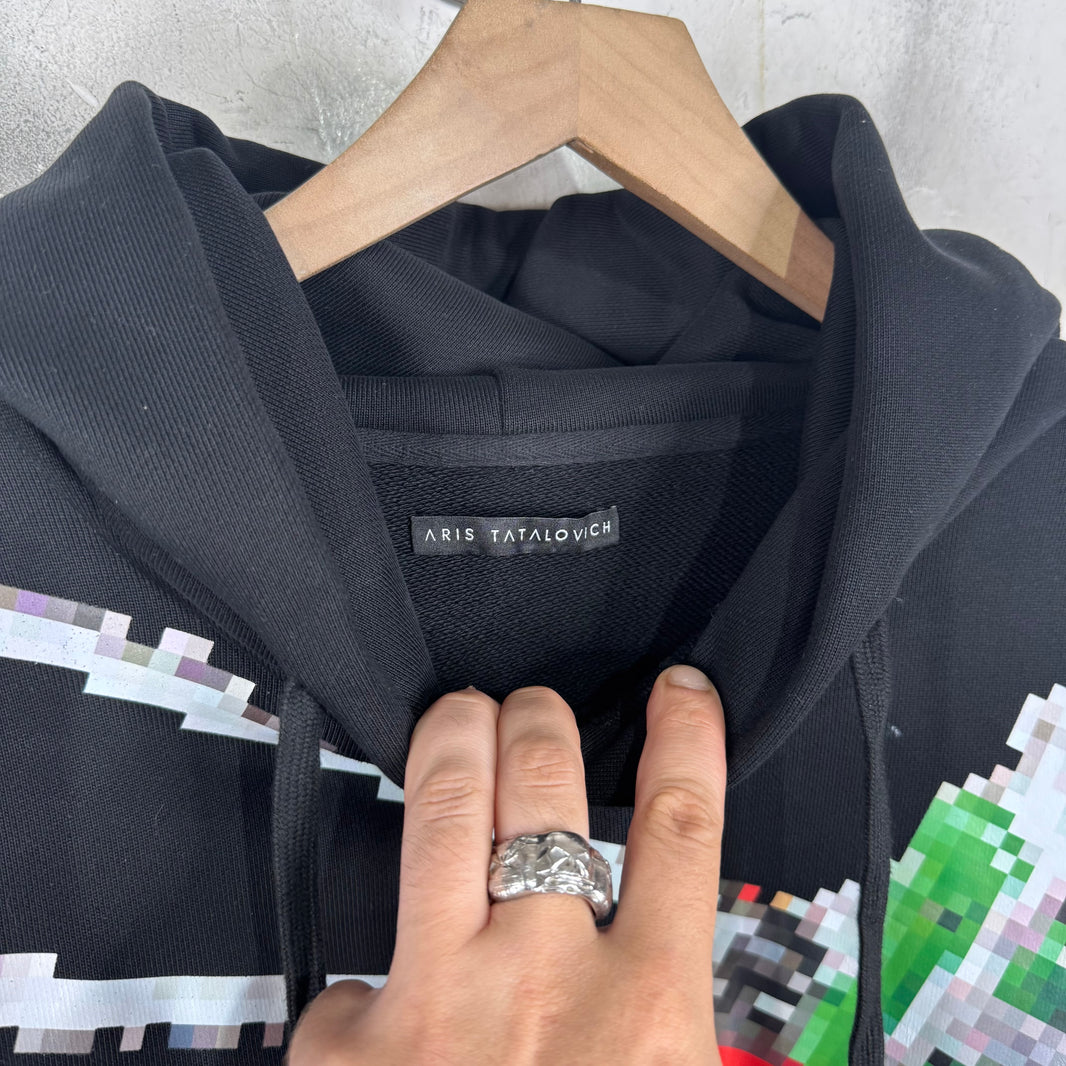 Aris Tatalovich Pixelated Tools Hoodie