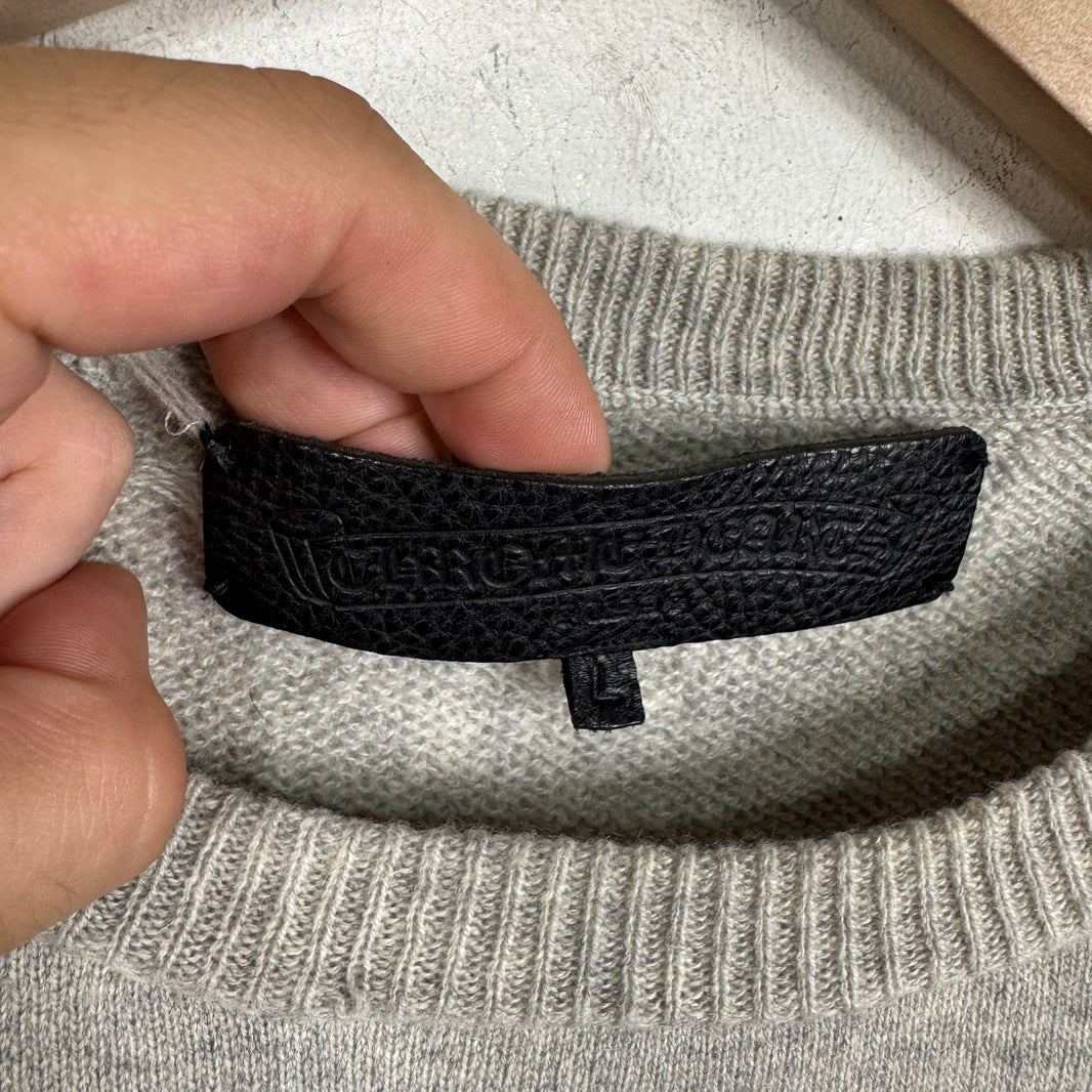 Chrome Hearts Cashmere Script Sweater
