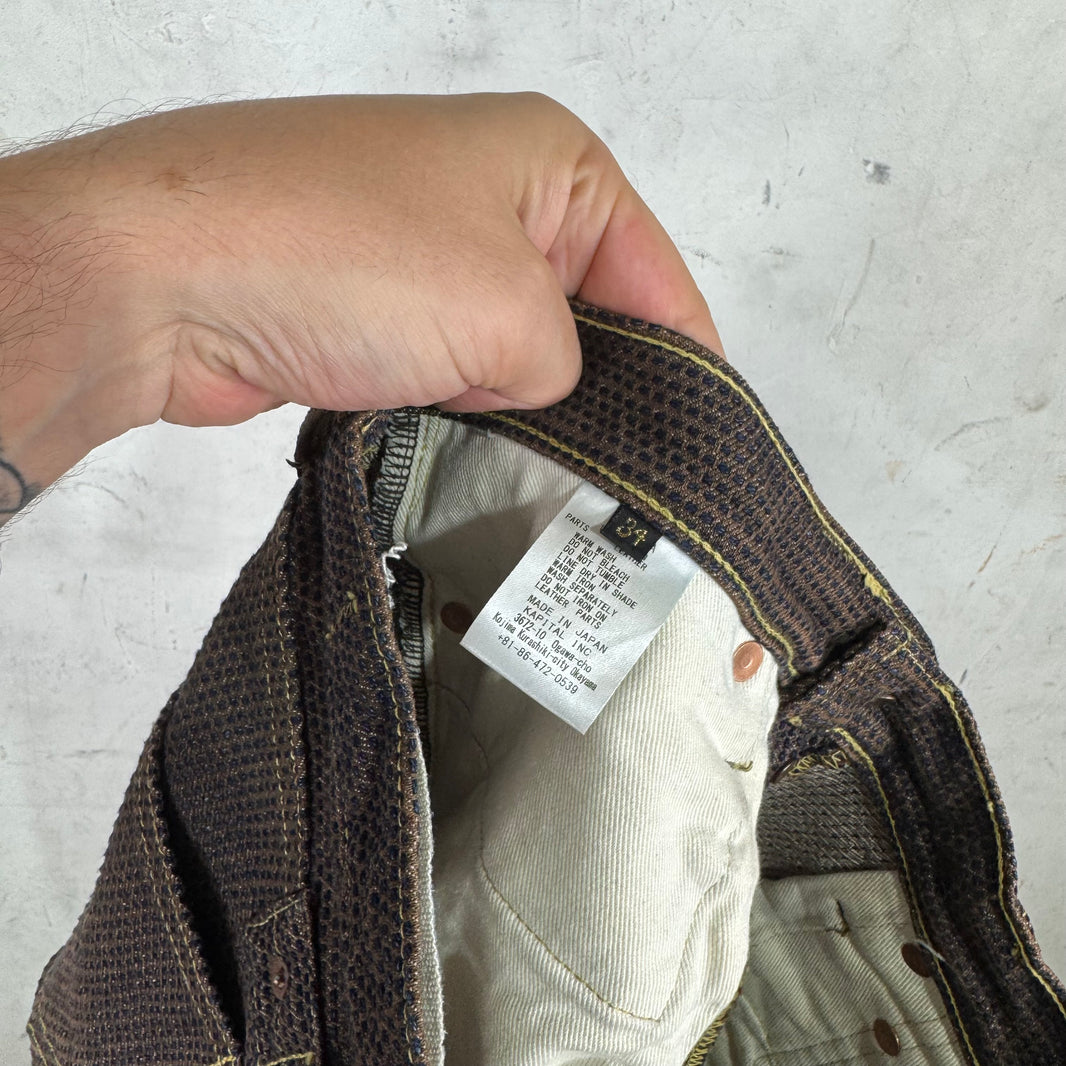 Kapital Brown Century Jeans