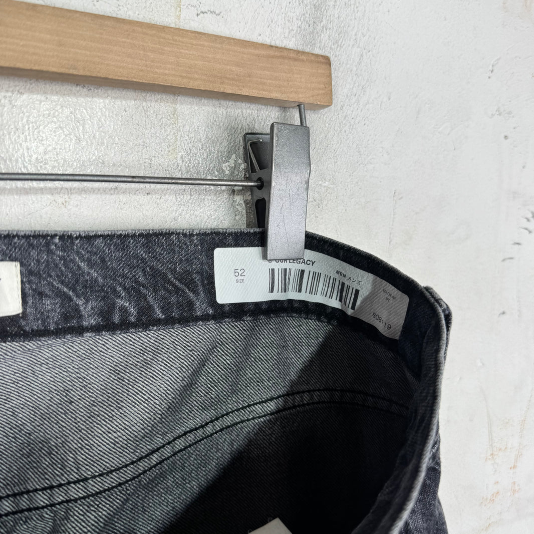 Our Legacy Charcoal Third Cut Jeans